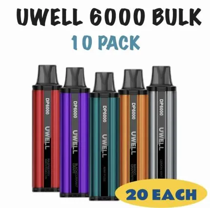 UWELL 6000 10 packs Bundle